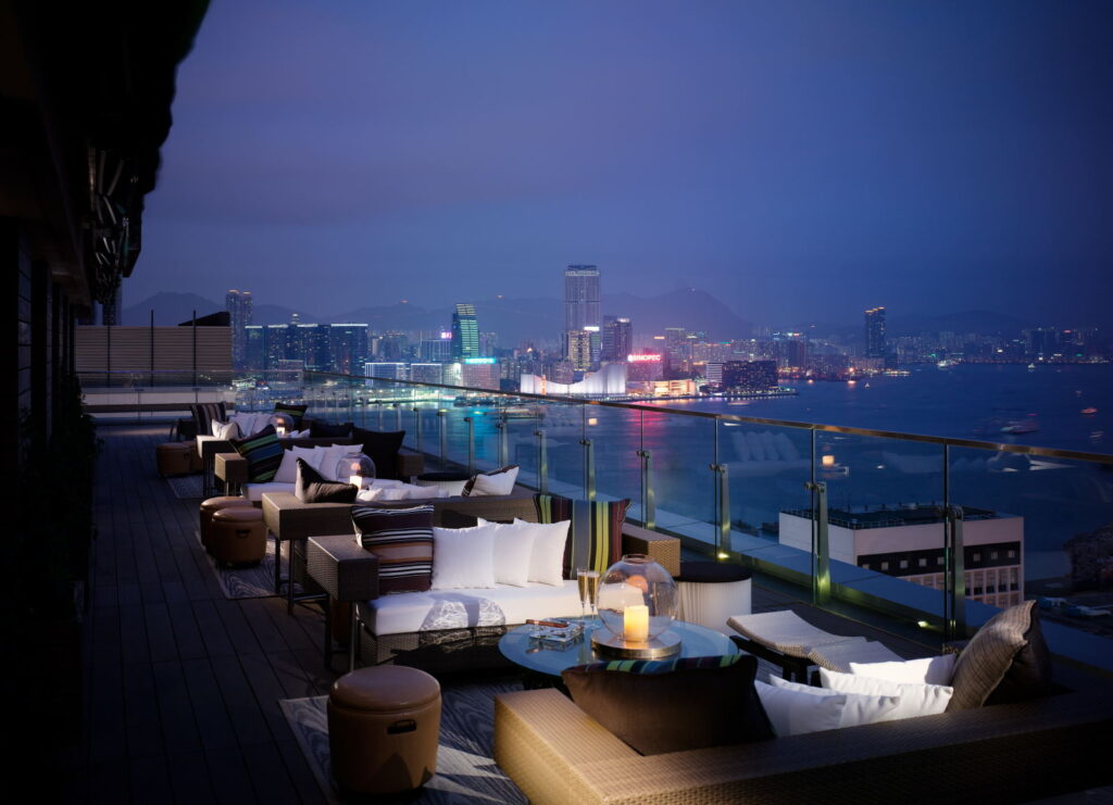 SEVVA in Hong Kong- luxurious restaurant and terrace bar